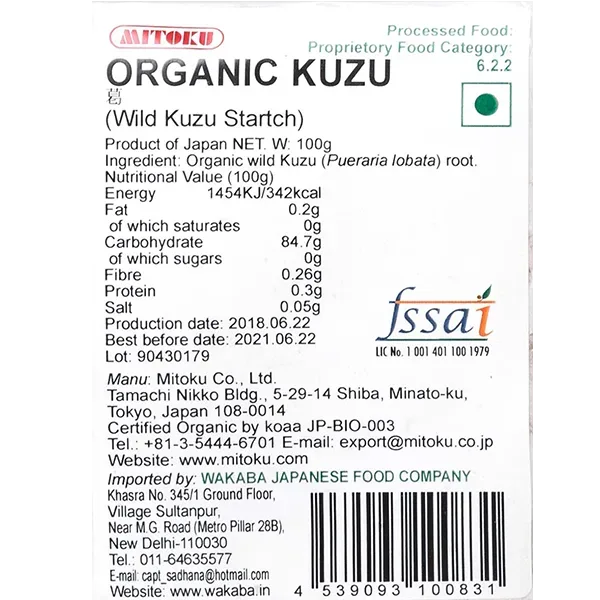 Organic Kuzu
