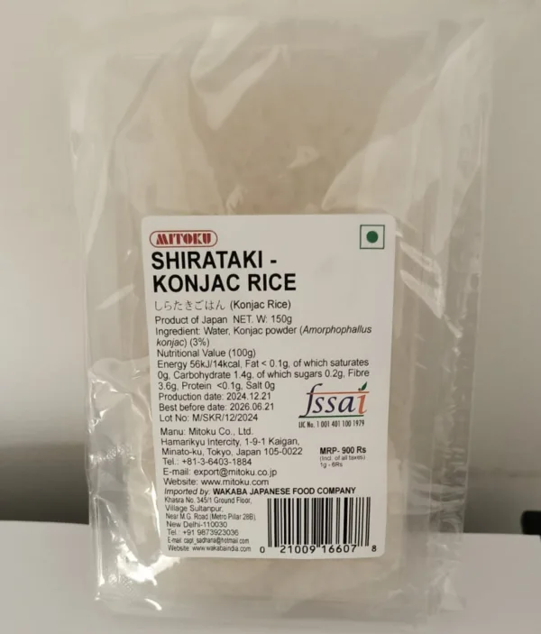 Shirataki Konjac Rice Shirataki Konjac Rice
